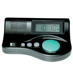 Talking Clock with EZ Talk Button - English - Click Image to Close